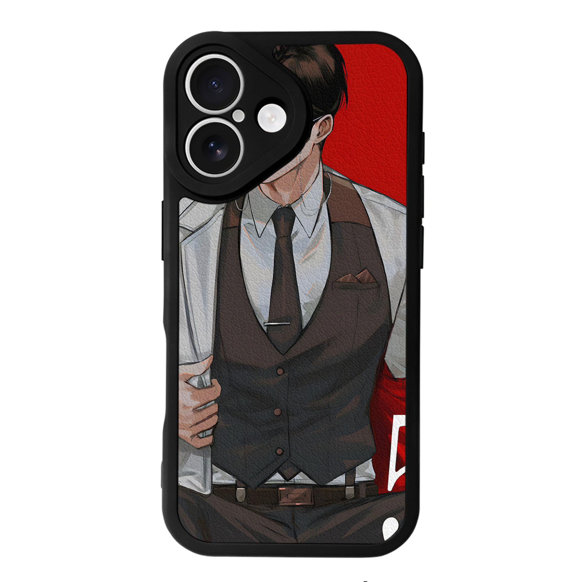 （画像用） SLAM DUNK／スラムダンク 【iPhone 16シリーズ対応】シリコンスマホケース（レザー調） 材質：シリコン